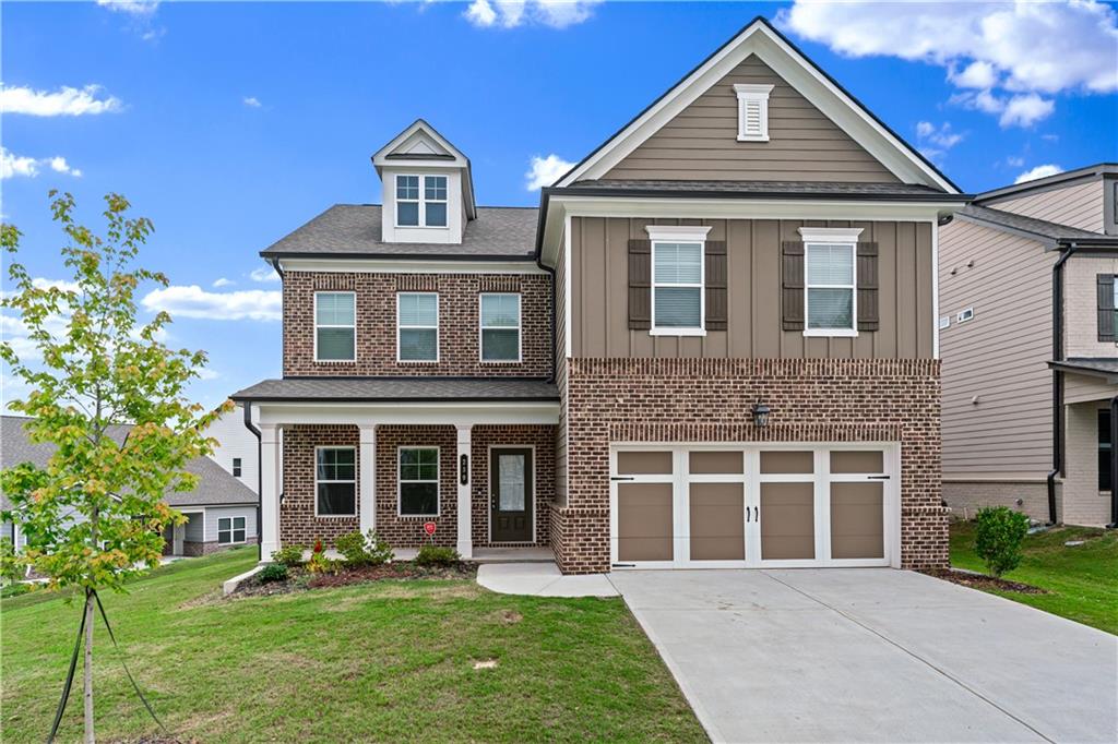 Highly sought after Grayson High School district. This home offers 5 Bedrooms and 4 Bathrooms with a spacious guest suite with a full bathroom on the main level. Beautiful French doors have been added to the study as you enter the home. The great room boasts a stacked stone fireplace and coffered ceilings which open up to the kitchen and separate breakfast room. Gourmet appliances, painted cabinets, and tile backsplash are just some of the upgraded features. Upstairs has an open Loft area, a Primary Suite with a double trey ceiling, a Primary Bathroom with a 7' shower option, 3 Secondary Bedrooms, 2 Secondary Bathrooms, and a Laundry room. Covered patio and backyard. A must-see! Starling Elementary Couch Middle School. Move in ready!
*Renter's insurance required