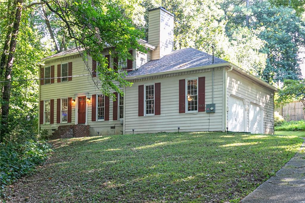 Attention investors and flippers — this is the opportunity you’ve been waiting for! Located in a highly desirable, established East Cobb neighborhood and zoned for Wheeler High School, this 3-bedroom, 2.5-bath home sits on a private lot. This property offers the ideal project for an experienced investor looking to renovate and build equity in a sought-after location. Whether you're planning a flip or a long-term rental, this one checks all the boxes: location, neighborhood, schools, and much of the heavy lifting already done. The foundation repair of the main part of the house has been completed and comes with a transferable warranty, giving you peace of mind and saving you a major upfront cost. Other big-ticket updates include a 3-year-old architectural shingle roof and a brand-new HVAC system (2024). The layout offers excellent resale or rental potential with an eat-in kitchen, separate dining room, fireplace-adorned den with built-ins, large laundry room, and both a deck and patio in the private backyard. Act fast — solid deals like this in East Cobb don’t last! Sold as/is.