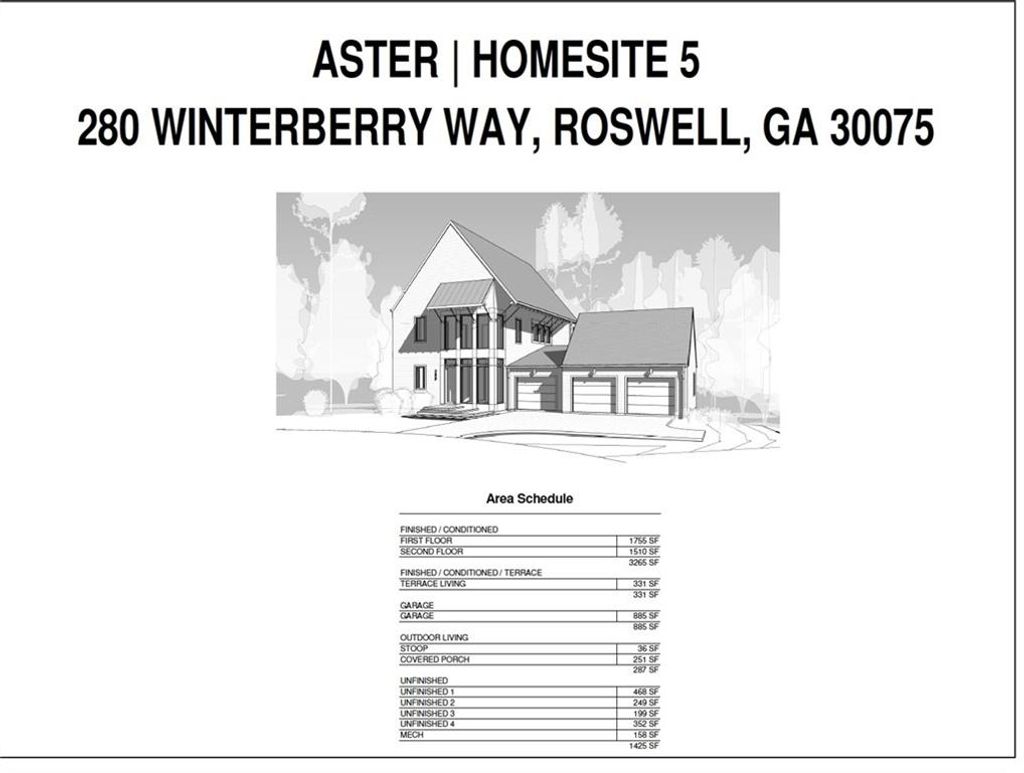 Photo of 280 Winterberry Way, Roswell, GA 30075 (MLS # 7706010)