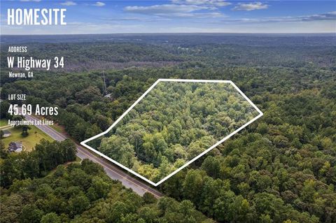 Vacant Land For Sale - W Hwy 34<br/> Newnan, GA 30263