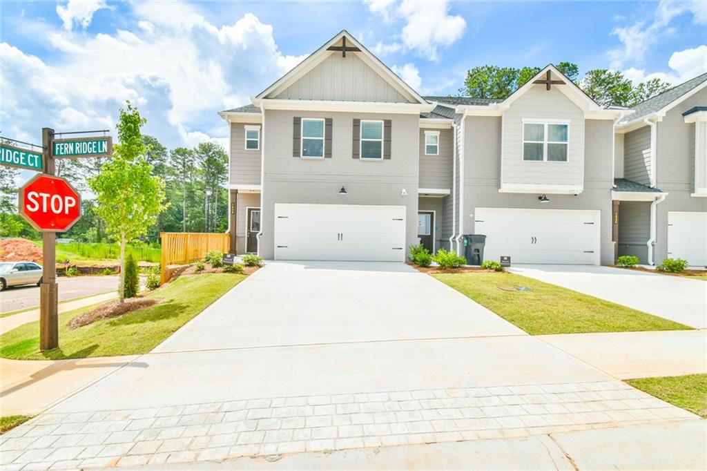 Brand New 3 Bedroom End Unit Townhouse in a Gated Community with a large upstart loft. Large Covered Patio in the Back, Large Dog Park, with Stainless Steel Appliances in the Kitchen Open to the Living Room. Large Walk-in Shower in the Master Bathroom with Double Vanities. Large Master Bedroom with Tray Ceiling. Washer and Dryer Included.
