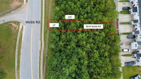 Vacant Land For Sale - 8624 Webb Road<br/> Clayton County, Riverdale, GA 30274