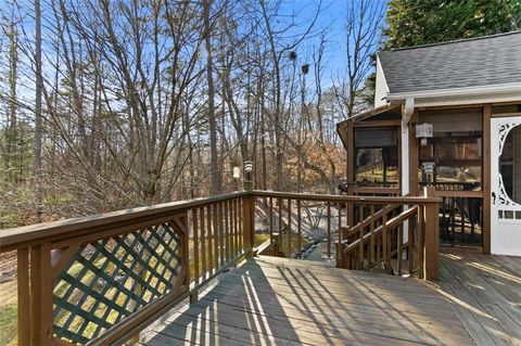 A home in Ellijay