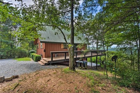 A home in Mineral Bluff