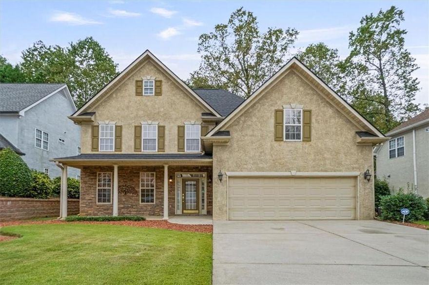 Welcome to 205 Legends Trace — Elegant Living in Eagles Landing!
Experience timeless sophistication in this stunning 4-bedroom, 3.5-bath residence, nestled within the prestigious gated community of Eagles Landing Country Club. Spanning nearly 2,800 square feet, this home perfectly blends classic design with modern comfort.
Step inside to discover a well-appointed layout that flows seamlessly from the gourmet kitchen to the spacious family and breakfast areas. Every room is thoughtfully designed to capture an abundance of natural light, highlighting the home’s balance of formal elegance and inviting warmth. The main-level owner’s suite offers a tranquil retreat, while the generously sized secondary bedrooms and baths upstairs provide comfort and privacy for family or guests.
The outdoor living space is just as impressive — featuring beautifully landscaped grounds, multiple entertaining areas, and lush, mature greenery that create a serene backdrop for gatherings or quiet relaxation.
Residents enjoy access to exclusive country club amenities, including golf, tennis, pool, clubhouse dining, and scenic walking trails — all within the safety and prestige of this gated community.
205 Legends Trace is more than a home; it’s a lifestyle defined by elegance, comfort, and leisure in one of McDonough’s most sought-after neighborhoods.