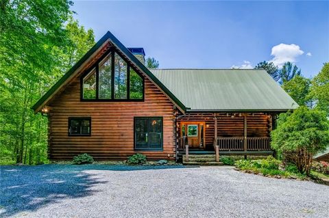 A home in Ellijay