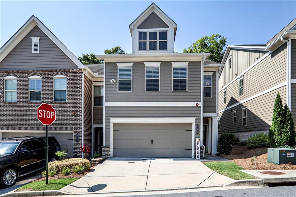 JUST REDUCED + seller contribution to closing cost.
This beautifully updated end unit offers the perfect blend of style and convenience. Located just minutes from Historic Marietta Square and only half a mile from WellStar Kennestone Hospital, this home is all about location.
Interior highlights include a freshly painted interior both levels. A charming brick fireplace with mantle, crown molding on the main level, and plantation shutters throughout. You'll love the wrought iron staircase railing and engineered hardwood floors on the main level and in the loft. The custom primary closet and upgraded en-suite bath feature a marble tile accent wall, glass shower door, and a luxurious rainfall shower.
Community amenities include a swimming pool with fire pit, dog park, and comprehensive HOA coverage—covering exterior maintenance, grounds, termite control, trash, and a reserve fund.
Enjoy easy access to Marietta Square Farmers Market and explore nearly 23 miles of scenic hiking trails at nearby Kennesaw Mountain.