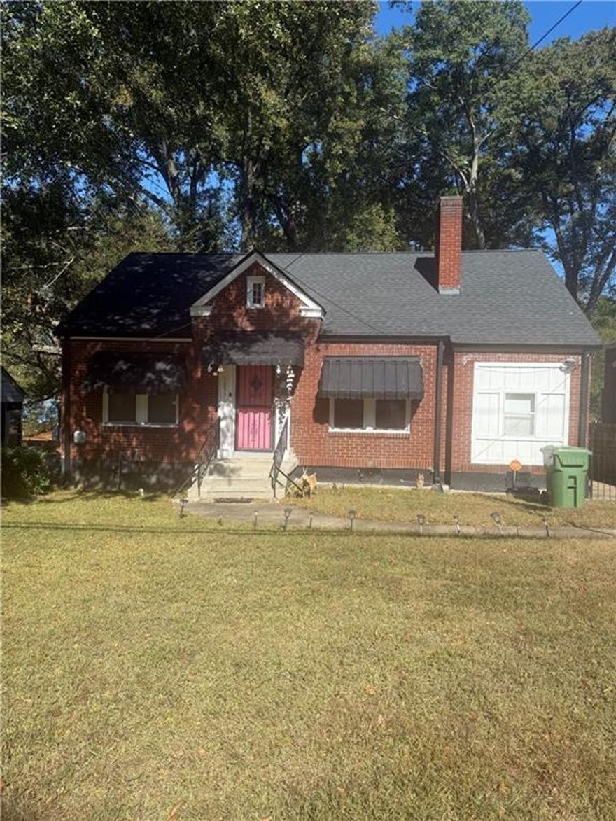 Welcome to 1695 Beecher Street SW , a solid 4-sided brick ranch nestled in one of Atlanta's most sought-after and rapidly appreciating neighborhoods. This 2-bedroom, 1-bath home sits on a full basement and offers approximately 1,170 sq. ft. of living space with room to expand making it a dream for investors, rehab specialists, or buyers ready to add their personal touch. All the major systems are already updated : Roof (approx. 5 years old) HVAC (approx. 5 years old) Electrical (approx. 5 years old) Hot water heater (fairly new) Inside, you'll find a separate living and dining area, plus a small bonus room that can easily be transformed into a home office, flex space, or additional bedroom. The spacious backyard offers endless possibilities imagine a tranquil garden, gazebo, or outdoor entertaining area. With renovated homes in the area selling for $500K+, this property presents an exceptional opportunity to build instant equity while crafting your ideal vision. Conveniently located near the BeltLine, parks, and major highways this gem is ready for its nextchapter! Sold As-Is | Investors Welcome | Don't Miss This Atlanta Classic!