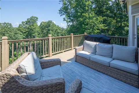 A home in Dawsonville