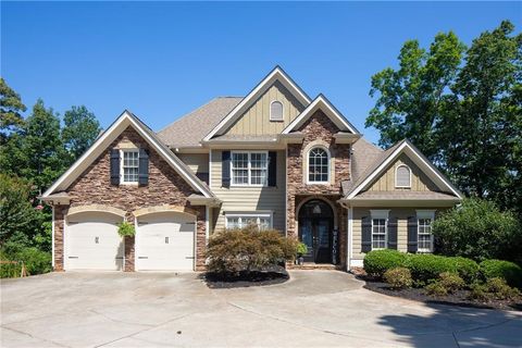 A home in Dawsonville