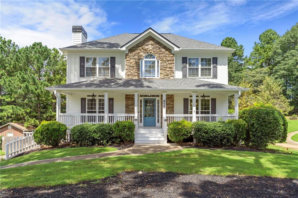 Discover exceptional value with this beautifully updated home, ideally situated on a quiet private street with no HOA and a completely level lot. A long driveway provides ample parking and leads to a welcoming rocking-chair front porch set well back from the street for added privacy. The exterior features timeless stacked-stone accents, durable Hardie Plank siding, and an architectural shingled roof installed in 2023—offering both curb appeal and low-maintenance peace of mind.
Inside, the main level showcases newly refinished oak hardwood floors and a spacious dining room, perfect for formal gatherings. The dining area opens seamlessly into a bright, modern kitchen with 42” white cabinetry, brand-new quartz countertops, subway tile backsplash, and stainless-steel appliances. The kitchen flows directly into the adjoining living room, where a stacked-stone fireplace creates a warm and inviting atmosphere for everyday living and entertaining. From there, step onto the expansive rear deck overlooking a large, level, fenced backyard—ideal for outdoor dining, play, or simply relaxing.
Upstairs, you’ll find more newly installed oak hardwood flooring, a large primary suite with trey ceilings, walk-in closet, and a private bath featuring a separate shower and deep soaking tub.
The finished terrace level adds tremendous versatility with brand-new LVP flooring, recessed lighting, a remodeled full bathroom, and a spacious 4th bedroom—perfect for a media room, home office, gym, or guest suite.
Additional upgrades include a brand-new HVAC system, newer water heater, and numerous modern improvements throughout, ensuring comfort and peace of mind for the new owner.
All this in an unbeatable location—just over a mile to I-75/I-575 and minutes from Downtown Marietta, Downtown Woodstock, Town Center Mall, Kennesaw State University, and endless dining and shopping. The surrounding area continues to see strong growth with newly built million-dollar infill homes, adding long-term value to this desirable neighborhood.
This home combines modern updates, flexible living spaces, and a central location—all with the added benefit of no HOA restrictions. Schedule your showing today!