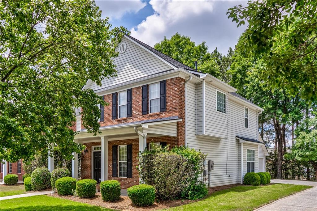 Settle into this charming 3 bed, 2.5 bath traditional. Brand new LVP on the main floor and bathrooms, new carpet in the bedrooms, new plumbing fixtures throughout. Kitchen open to the living room with breakfast nook, new refrigerator, upstairs washer/dryer, master bed features ensuite bath, double vanity, tub and shower, and walk-in closet, 2 car detached garage. Charming front porch ideal for morning coffee and evening cocktails. Excellent location, close to KSU, Town Center, Town Park, Noonday Creek Trail, I-575 & I-75 with quick access to the PeachPass reversable lanes. Minimum credit requirements: Income to rent ratio of 3 to 1, that's $88,200 of total net household income. No evictions in previous 7 years, no substantial number of delinquent accounts, collections, charge-offs. No bankruptcies in previous 7 years. No smoking. Driveway is shared with the neighbors; no more than three vehicles permitted. Application fee of $60, one application per adult. Text or email me for a link to our online tenant application, tour dates, and any questions you may have.