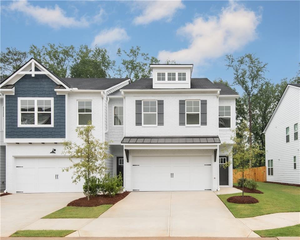 New Maintenance Free Community Located in Conyers with Convenient Access to I-20 for Quick and Easy Routes to Downtown and Hartsfield Airport.
Our Beautiful Crofton Floorplan Offers 3 Bedrooms and 2.5 Bath with Front Entry 2 Car Garage and 2 Car Driveway, Private Fenced in Backyard with Concrete Rear Patio. Enjoy a Gourmet Kitchen with Oven, Stove, Microwave, and Dishwasher Appliances Included, White Cabinets, Walk-in Pantry, Separate Dining Room Overlooking Family Room.
Upstairs Sports Two Large Secondary Bedrooms, Private Laundry Room, Inviting Owner’s Suite with Tray Ceilings, Sitting Area, Walk-in Closet, Raised Vanity with Dual Sinks, and Relaxing Garden Tub with Separate Shower.
**Pictures are of Staged Model Home Layout** Home is Move-in Ready. Receive Seller Incentives of up to $10K FLEX CASH That Can Be Used Towards Closing Costs, First Year HOA Paid, Rate Buydown, or Appliance Packages in Addition to Permanent Rate Buydown to as Low as 4.99%* FHA/VA Fixed Interest Rate if Closing Before October 10th 2025 with Preferred Lender BankSouth Mortgage.
See Agent Alex Jenkins and Peaches Watson for More Details and Availability. Directions on Google Maps - Type in Old Salem Crossing by Rocklyn Homes.