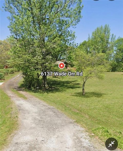 Vacant Land For Sale - 6137 Wade Orr Road<br/> Flowery Branch, GA 30542