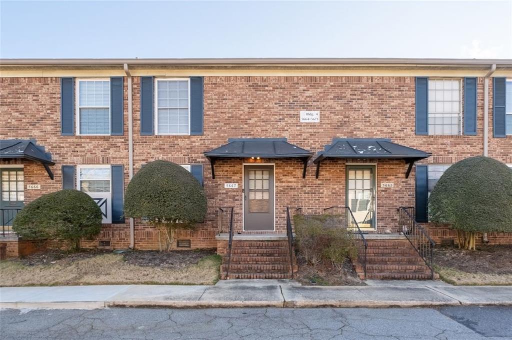 Location, Location, Location! What a great opportunity to OWN close to everything with a Sandy Springs address, in a swim and tennis community! This well maintained 2 BR, 1 1/2BA has hardwood floors, granite counter tops, and a fenced-in courtyard. Private entrance! New HVAC and roof in 2019! Washer and dryer are staying. Bring your veteran buyers! Condo project is already VA Approved and eligible veteran can receive a Fixed Rate of 4.875% on this property with Preferred Lender.