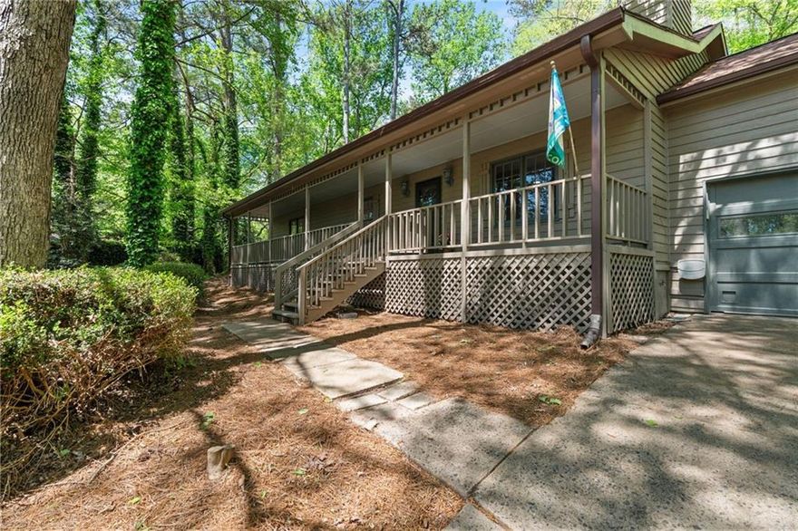 FULLY RENOVATED RANCH IN PRIME ALPHARETTA LOCATION - NO HOA!
Tucked away on a quiet cul-de-sac, this beautifully updated RANCH-style home offers the perfect blend of charm, convenience, and modern upgrades.  With an ALPHARETTA ADDRESS but located in FORSYTH COUNTY, you'll enjoy access to TOP-RATED SCHOOLS and LOWER TAXES. Step inside to discover a fresh, modern interior featuring BRAND-NEW FLOORING, PAINT ( inside and out), CABINETRY, APPLIANCES, and stunning QUARTZ countertops.  Every bathroom has been thoughtfully updated - including a showstopping round soaking tub in the primary suite that is sure to impress. Outside, the home sits on a LARGE, LEVEL, FENCED BACKYARD- perfect for entertaining, gardening, or simply enjoying the privacy it affords.  Relax on the inviting rocking chair front porch or unwind in the peaceful enclosed sunroom just off the kitchen.  Just minutes from GA -400 (Exit 12), HALCYON'S UPSCALE SHOPPING AND DINING and the highly anticipated GATHERING AT SOUTH FORSYTH, this location truly has it all - WITHOUT THE RESTRICTIONS OF AN HOA. Don't miss this MOVE-IN-READY gem in one of the area's most desirable locations!