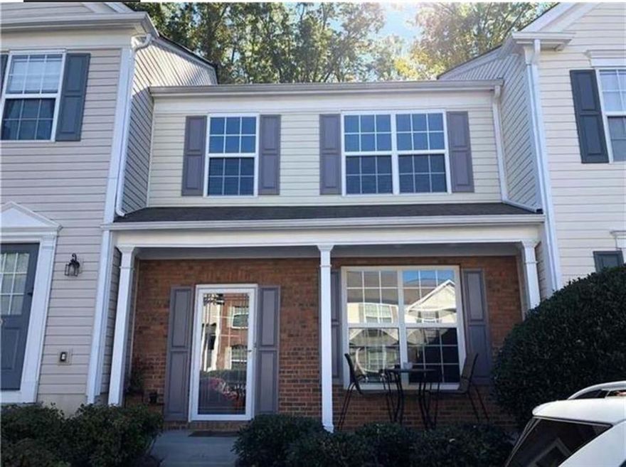 AVAILABLE FOR RENT! Enjoy this beautiful cozy 2 bed / 2.5 bath Roommate floorplan - both bedrooms en suite with walk-in closets in Alpharetta / Milton townhome. Homemaker's Kitchen with Stained Cabinets and Black Appliances. Family room with corner Fireplace. Roommate plan upstairs with private spacious bathrooms and a walk in closet. Laundry room on hall in between rooms. Private Patio. Good neighborhood. Very secure area. 2 Swim pools in the community. Close proximity to retail and commercial areas. Close to many business parks and last but not least: Great and very responsive landlords! schedule your showing today!