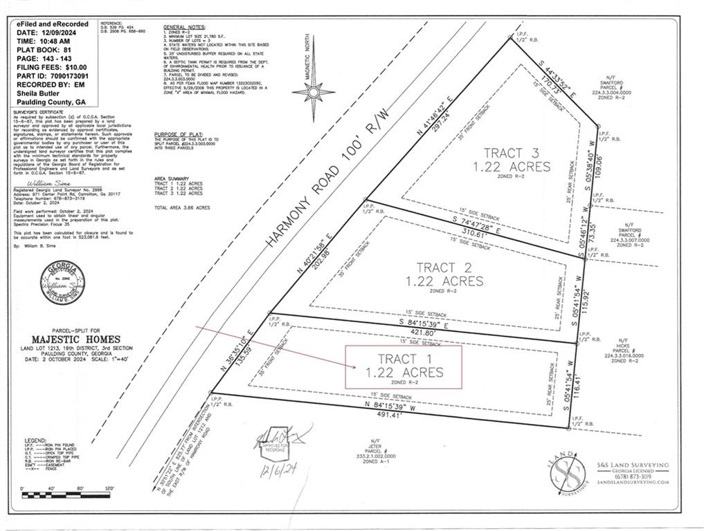 Tract1 Harmony Road, Temple, Georgia image 37