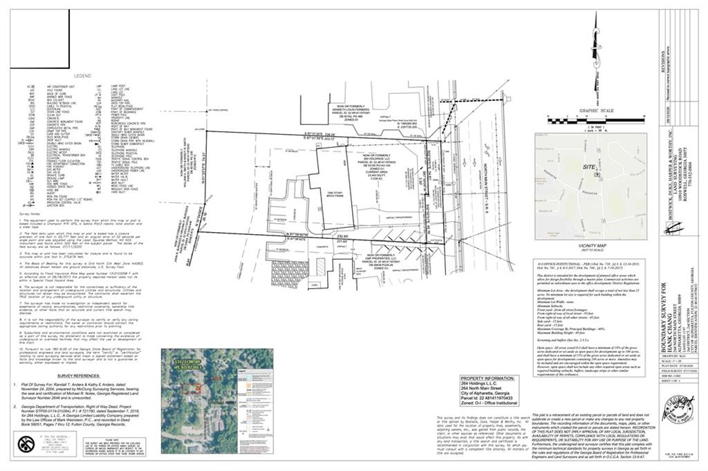 LOCATION, LOCATION, LOCATION!!! Prime Downtown Alpharetta Redevelopment Opportunity. Unlock the potential of a remarkable commercial property located at 254 North Main Street, just blocks north of Downtown Alpharetta. Situated on 0.568 acres, this property is within the heart of the city’s Downtown Master Plan, and is designated as "mixed use - live work," offering unmatched opportunity for visionary developers and investors. This prime location is ideal for high-density residential projects, including condominiums, townhomes, or single-family homes. Whether you are looking to capitalize on the growing demand for upscale housing in this vibrant area or seeking to be part of Alpharetta's ongoing transformation, this property is a perfect canvas for your next development project. To maximize the development potential, this property is ideally sold in conjunction with the neighboring property at 254 North Main St., offering a combined total of 1.1 acres and enhanced opportunities for larger-scale residential development. Located in one of the most sought-after regions in North Fulton, this property boasts proximity to top-rated schools, parks, shopping, dining, and all the amenities that make Alpharetta a premier destination. With easy access to major highways and just minutes from downtown Alpharetta, this location is poised for exceptional growth. Don’t miss your chance to be part of Alpharetta’s bright future. Contact us today to learn more about this incredible redevelopment opportunity!