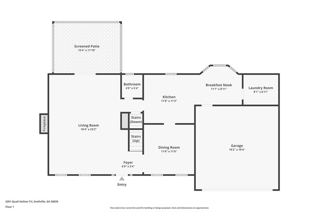 3391 Quail Hollow Trail, Snellville, Georgia image 3