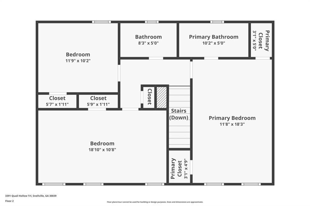3391 Quail Hollow Trail, Snellville, Georgia image 4