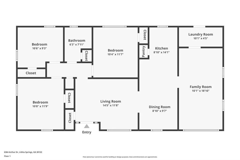 Lithia Springs, Georgia 30122, United States, 3 Bedrooms Bedrooms, ,1 BathroomBathrooms,Residential,Coming Soon,187312