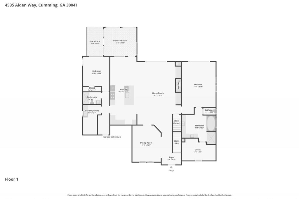 Cumming, Georgia, 30041, United States, 4 Bedrooms Bedrooms, ,4 BathroomsBathrooms,Residential,Active,2045604