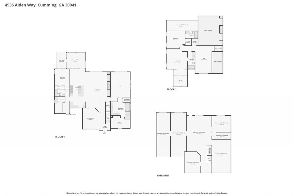 Cumming, Georgia, 30041, United States, 4 Bedrooms Bedrooms, ,4 BathroomsBathrooms,Residential,Active,2045604