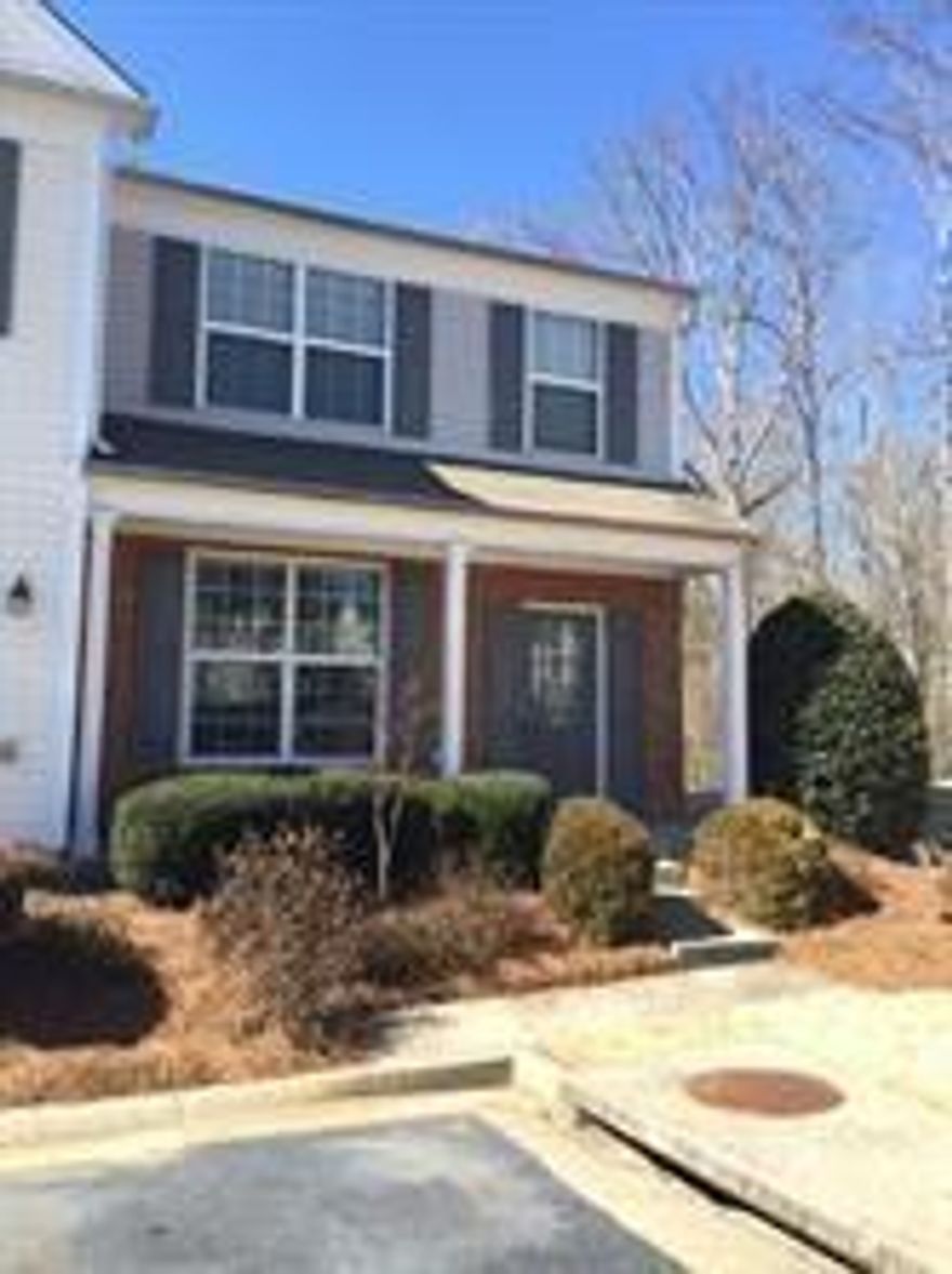 Welcome to this beautiful 2 bedrooms and 2.5 bathrooms end-unit townhome in the sought-after Whittington subdivision!

With a little TLC, step inside to find gleaming hardwood floors throughout the main level and a spacious living area perfect for entertaining. The kitchen showcases elegant cherry-stained cabinets, granite countertops, a stylish backsplash, and comes equipped with a refrigerator, washer, and dryer. Upstairs, you’ll find two generously sized bedrooms, each with its own full bathroom, providing both privacy and convenience. Recent improvements include a new HVAC system and a newer water heater, giving you peace of mind for years to come. As an end unit, this home offers extra privacy and natural light, with the added benefit of being in an ideal Alpharetta location close to shopping, dining, and top-rated schools.

Don’t miss the chance to make this well-maintained townhome yours!