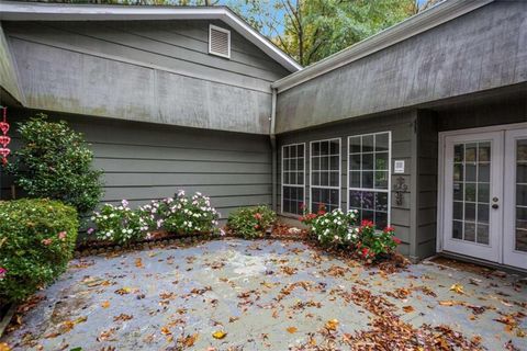 A home in Sandy Springs