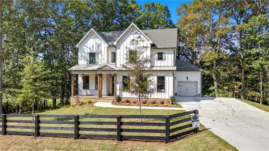 The Camden Place Plan invites you in with a large covered front porch for easy living on gorgeous 2 Acre Homesite. This home features an open floor plan concept with gorgeous gourmet kitchen that over looks the family room. Entertain in the fabulous family room which features beautiful bookcases. Secondary bedroom/home office with full bath on main level featuring zero entry shower. Expanded Covered back deck with fireplace enables family gatherings at its finest. Incredible Large Primary Bedroom features spa like free standing soaking tub with zero entry shower and His & Hers closets. Family and friends can enjoy the media room upstairs. The second level features three additional bedrooms with two being Jack & Jill Bedrooms and Baths and a secondary bedroom with its own full bath and walk in closets. Plenty of room to grow in the terrace level of this fine home. Three car garage on 2 Acre home site makes this one a must see. Great Location.......Great Price!