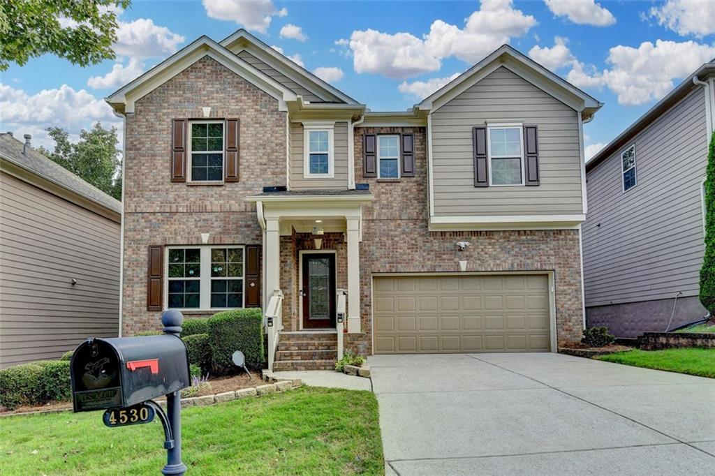 Welcome to this exquisite 5-bedroom, 5-bathroom residence with a fully finished basement, built by Ryland Homes and ideally situated in the highly sought-after James Creek community—where opportunities to purchase are rare.Nestled on a beautifully landscaped lot, this home seamlessly blends timeless elegance with modern comfort. A charming front porch leads into a welcoming foyer, where a versatile flex space awaits. The main level showcases upgraded LVP floors throughout and an open, airy layout designed for both everyday living and effortless entertaining. At the heart of the home is the gourmet kitchen—a chef’s dream—featuring a large center island, granite countertops, tile backsplash, gas range, convection microwave and oven, stainless steel appliances, and a hidden walk-in pantry. The kitchen flows seamlessly into the inviting family room, complete with a stacked stone fireplace and custom built-ins, as well as into the dining area for easy gatherings. A formal dining room with a tray ceiling offers additional elegance, while the main-level guest suite with a full granite-appointed bath provides comfort and privacy for guests or multi-generational living—all enhanced by scenic views.Upstairs, the expansive primary suite serves as a luxurious retreat, complemented by four additional spacious bedrooms, two bathrooms, and a convenient laundry room. The fully finished basement is an entertainer’s dream, featuring a large living area, full kitchen, guest bedroom, and full bath—perfect for hosting or extended stays. Freshly painted interiors add a move-in-ready appeal. Located in a resort-style community, residents enjoy access to premier amenities including a swimming pool, twelve lighted tennis courts, and a clubhouse. Zoned to award-winning South Forsyth schools—Daves Creek Elementary, South Forsyth Middle, and South Forsyth High—this home offers an unmatched combination of luxury, convenience, and lifestyle.Don’t miss this rare opportunity to own a beautifully upgraded, energy-efficient home in one of South Forsyth’s most desirable neighborhoods.