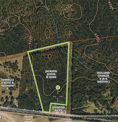 Vacant Land For Sale - N/A Old Union Point Road<br/> Greene County, Greensboro, GA 30642