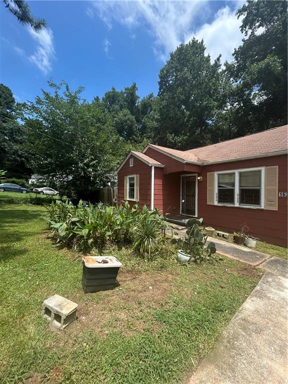 GOLDEN OPPORTUNITY IN EAST ATLANTA. THIS 2 BED 1 BATH BUNGALOW IS READY FOR YOUR DESIGN IDEAS. SOME OF THE WORK HAS ALREADY BEEN DONE FOR YOU AS THE AC IS BLOWING NICE AND COLD. THIS HOME ON A HUGE LOT COMES WITH A PARTIALLY COMPLETED ADU IN THE BACK WITH POWER AND ROUGH END ELECTRICAL ALREADY DONE FOR YOU. MULTIPLE EXIT STRATEGIES FOR THIS ONE. BUILD YOUR DREAM HOME ON A HUGE LOT, FIX UP THE EXISTING HOME AS WELL AS THE ADU AND RENT ONE WHILE LIVING IN THE OTHER, OR YOU CAN EVEN RENT THEM BOTH OUT FOR YOUR VERY OWN CASH COW. THIS HOME IS LOCATED MINUTES FROM THE EAST ATLANTA VILLAGE, DECATUR, AND DOWNTOWN ATLANTA. IT IS CONVENIENT TO BOTH I-20 AND I-285. BRAND NEW CONSTRUCTION IS BEING BUILT TWO DOORS DOWN. THIS ONE IS PRICED TO SELL. BRING YOUR BEST OFFER. NO ASSIGNMENTS. NO DISCLOSURES. SOLD AS-IS.