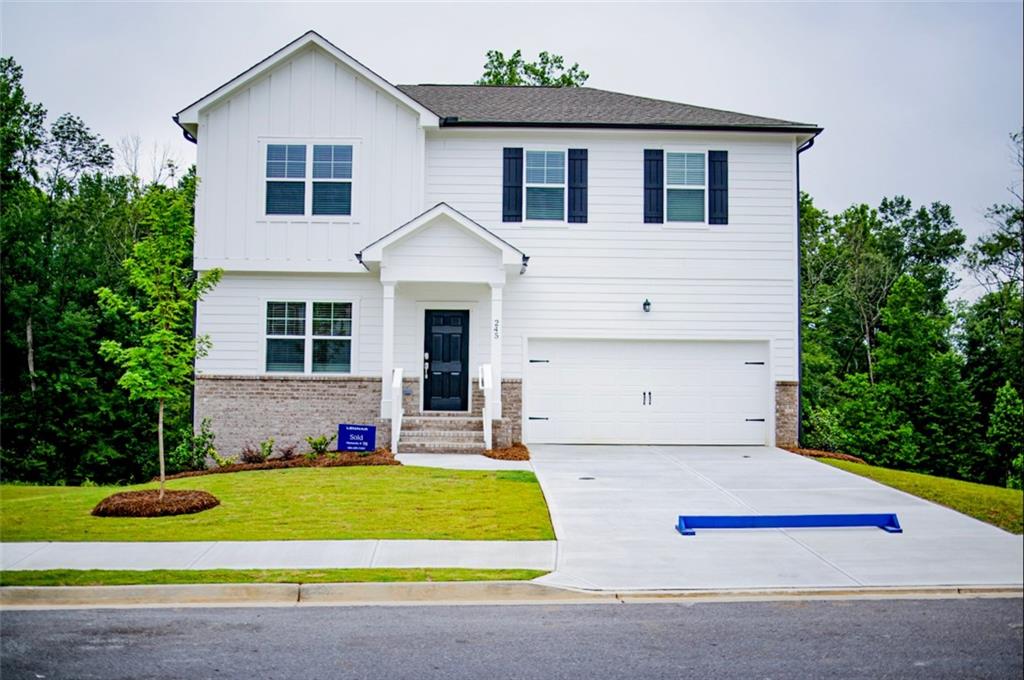 Be the first to live in this stunning, brand-new 3-story single-family home for rent, perfectly located in a vibrant community with top-rated schools and resort-style amenities. This thoughtfully designed home offers a spacious open-concept layout with a gourmet kitchen featuring white cabinetry, granite countertops, stainless steel appliances, a large island, and a walk-in pantry. The main level includes a flex space ideal for a home office or guest area, while upstairs you'll find four generously sized bedrooms, including an owner’s suite with a spa-like bath and walk-in closet, a secondary bedroom with a private bath, a central loft, and a convenient laundry room. The home also features an unfinished basement for extra storage, and a private deck overlooking wooded views perfect for relaxing or outdoor dining. Enjoy a fully fenced, flat backyard that offers privacy and space for outdoor activities.Located directly across from a green space with a fire pit, and mailbox, this home offers everyday convenience in a peaceful, family-friendly setting. Community amenities include walking trails, a cabana, picnic pavilion, tot lot, and more making this a rare rental opportunity you don’t want to miss!