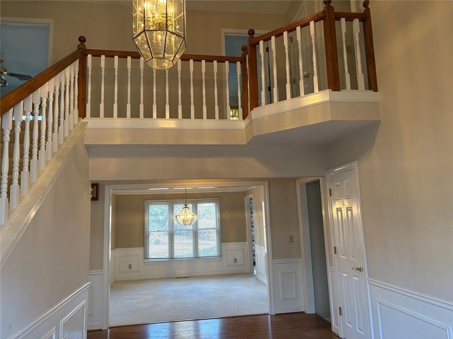 Prime Location! Stunning Home on Quiet Cul-de-Sac Street!
Welcome to this beautiful home, perfectly situated on a serene cul-de-sac street, offering both privacy and convenience. Step into the grand two-story foyer, where elegance and warmth greet you at every turn.
The spacious main floor features a luxurious primary suite with generous his-and-her closets and a spa-inspired ensuite, complete with a separate tub and shower and double vanities for ultimate comfort.
Upstairs, you'll find four generously sized bedrooms, each with spacious closets, and two full bathrooms, providing plenty of room for family or guests. This house was built for entertaining, the extra-large sitting room provides ample space for guests, while the adjacent formal dining room is ideal for gatherings, whether large or intimate. The chef’s kitchen boasts a large breakfast bar, an abundance of cabinets for all your kitchen essentials, and a breakfast room with a wall of windows that overlook the beautifully landscaped backyard—perfect for enjoying your morning coffee.
The heart of the home is the impressive two-story family room, featuring a striking brick fireplace that adds both warmth and charm to this inviting space.

Additional highlights include a stubbed unfinished basement, offering the opportunity to easily add a bedroom, family room, and a bathroom, while still leaving plenty of space for storage.
This incredible home combines style, functionality, and ample space, making it perfect for your growing family. Don’t miss your chance to make it yours!