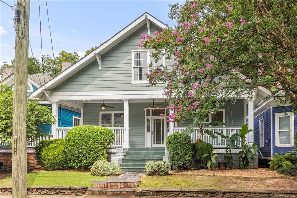 Your dream Candler Park bungalow has just hit the market. Step into this tastefully renovated 4-bedroom, 2.5-bathroom bungalow – where charm meets modern living from the moment you step onto the porch. Revel in the renovated primary suite (2021) and easy transitions from room to room thoughtful the home. Despite the updates, you will still find periodic elements such as three decorative fireplaces, a rocking chair front porch, recently sanded and stained hardwood floors, moldings throughout, and a long foyer entryway spanning nearly the length of the home. Maybe tall ceilings are your thing? 307 Josephine has those too. Outside, find joy in the hardscaped and turfed private backyard, whether hosting or simply relaxing around the gas fireplace. Sip your morning coffee on the front porch chatting with neighbors, as Josephine St is known for its sense of community. The icing on the cake is the location – situated in the heart of Intown Atlanta in Candler Park, walking distance to Little Five Points, Inman Park, the Atlanta BeltLine and so much more.