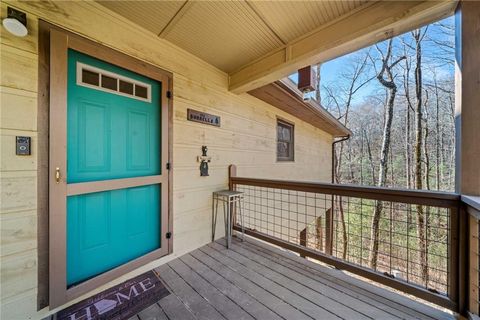 A home in Ellijay