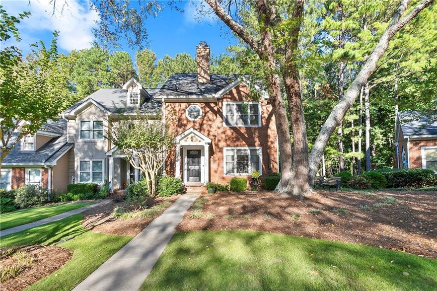 The Hamptons of Olde Towne is a picturesque secluded enclave tucked away in the heart of East Cobb's bustling shopping region. The neighborhood has many distinct advantages but the Seller’s favorite is the mature landscaping and privacy that is rarely afforded in modern subdivisions. The residence itself is turn key and move-in ready, boasting 3 bedrooms, 3 bathrooms, and a 2 car garage. An entire home renovation was completed in 2022 and many more updates were added under the current ownership. The most notable renovation is the beautiful sunroom with large casement windows that open for fresh air and a vaulted ceiling with abundant lighting. Another notable feature is a finished terrace level space suitable for extra storage, office, playroom, exercise, or art studio. All of this comes with the added benefit of low HOA dues which provide residents with several utility services and landscape maintenance. Olde Towne homeowners also enjoy easy access to The Olde Towne Athletic Club. This club offers a range of amenities, including indoor and outdoor tennis courts, a swimming pool, a well-equipped gym, indoor and outdoor bars, and a full-service restaurant featuring a rotating seasonal menu. High-ranking schools and within walking distance is the state of Georgia's highest ranked middle school. Several private schools are less than 5 miles away. East Cobb medical and dental offices are minutes from your door. If you desire hassle-free living in highly desirable East Cobb, come see us at Olde Towne.