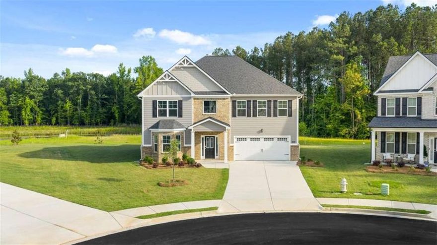 Just minutes to I-20! Wildwood homeowners will enjoy a community clubhouse, pool, tennis courts, and walking trail! Your new home is built with an industry leading suite of smart technology that keep you connected with the people and places you value most.   The Abigail plan is a two-story design that offers 4 bedrooms and 2 full baths plus a powder room covering 3,308 sq ft. The 2-car garage ensures plenty of space for vehicles and storage.    This traditional design includes a dramatic two-story foyer that leads to a formal living room and formal dining room, so you'll have the perfect space for family dinners and hosting the holidays. Beyond the foyer is an expansive kitchen with an extended bar top plus features including stainless steel appliances, contemporary cabinetry and quartz countertops. The kitchen opens to a casual dining area and flows effortlessly into a huge family room.