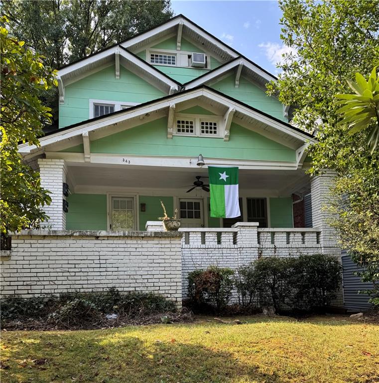 Discover the charm of 343 4th St NE-a bright and inviting one-bedroom, one-bath apartment nestled in the heart of Midtown
Atlanta. This welcoming space boasts high ceilings, hardwood floors, and elegant French doors leading to the bedroom.
Unwind on the spacious front porch with views of a peaceful, tree-lined street. Enjoy unbeatable proximity to Piedmont Park
and the Beltline, and convenient access to North Avenue MARTA. Midtown's top restaurants, entertainment venues, and
nightlife are just around the corner. Complimentary washer and dryer on site. Gas and water included! Prospective tenants
must be 18 years or older with a minimum 680 FICO score, and have a monthly income of at least three times the rent. W2
employees with at least twelve months of continuous employment are preferred. A non-refundable $50.00 application fee per adult applies. First and last month's rent, paid with certified funds, are required at lease signing and
are non-refundable. No smoking or pets allowed. Contact Drue Hocker for additional details or to
schedule a tour.