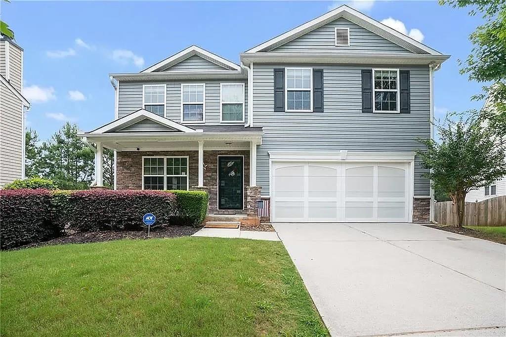 Immaculate 5 bedroom, 2 ½ bath home in highly sought after Ansley at Pilgrim Mill in Forsyth County located on a cul-de-sac. The main level features an Open floor plan with a wood burning fireplace in the family room. Plenty of cabinet and counter space in this eat-in kitchen, with its own walk-in pantry. There is also a separate office on the first floor. Upstairs has 5 good sized bedrooms, a full bath and a huge bonus room. The master bedroom is oversized with its own en suite. The master bath has a walk-in shower and double vanity. There is also a walk-in closet to complete the master bedroom. The home is completed with a 2 car front entry garage and a covered front porch. Convenient to 400 and great shopping, this home is in a great location with top rated schools. Your new home is waiting for you!!