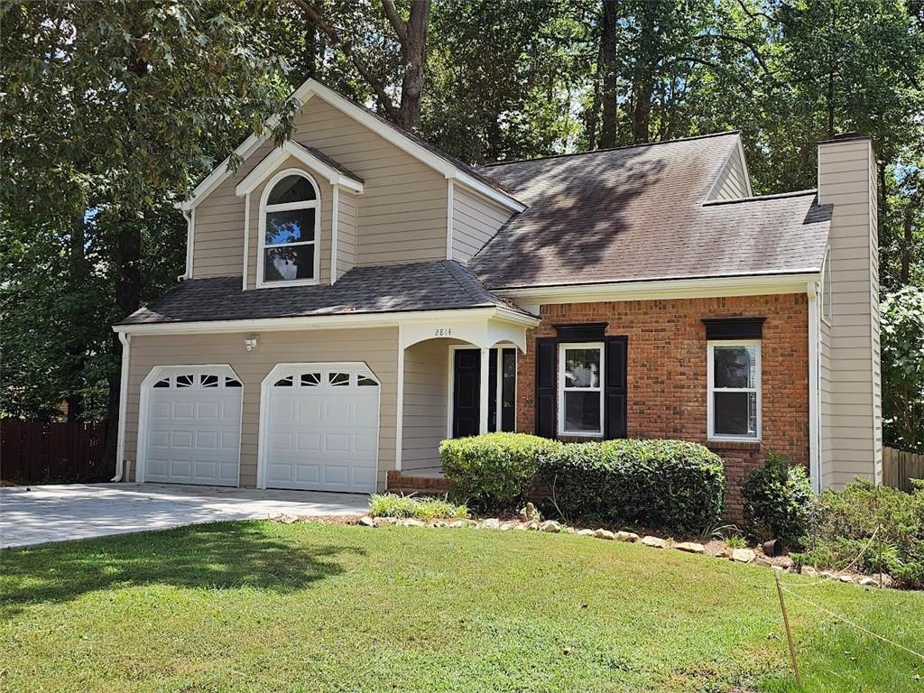 This move-in ready, 3 bedroom 2.5 bathroom home with attached two car garage and fenced backyard, located in cul de sac, is waiting for you!
The main floor includes entrance foyer, family room with fireplace and vaulted ceiling, dining room with exit to an attached screened porch, kitchen with eating area, powder room and laundry room. Kitchen has near new appliances, stained cabinets and two pantries. The entire main floor has dark laminate flooring for easy maintenance and updated lighting.
Upper floor includes the primary suite with walk-in closet and updated private bath with separate tub/shower. Two additional bedrooms share a full bath located in hallway.
New water heater and garage doors installed in 2025. New concrete driveway installed on 2024. Hardi plank siding installed and painted in 2021. New HVAC installed in 2018. New roof installed in 2017. All kitchen appliances, washer and dryer remain with the home. List price well below recent D.S. Murphy appraisal