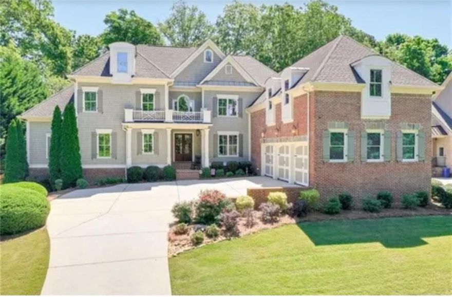 *SHOWINGS NOW AVAILABLE* Walking distance to Walton High School and Dogden Middle School, this 3 level mansion rests in some of Georgia's top school districts. Featuring 6 bedrooms, 5 full bathrooms, and 2 powder rooms, this opportunity offers a wealth of living space! You'll be welcomed home to your 2 story grand foyer, formal great room, and formal dining room, then retreat to your owner's suite on the main floor with sweeping high ceilings, a private entrance to the screened outdoor living space, and separate his and her closets...just 1 of 2 bedrooms on the main. Convert the bonus room to an additional bedroom or office if you wish and make your decision while escaping in the massive laundry spa. Enjoy creating your meals or hire a chef to entertain in your open concept kitchen and living area with fireplace or choose to exit to the deck overlooking the saltwater pool and stone accented outdoor grille. Host guests or your in-laws in the well-appointed partially finished basement featuring an open concept full kitchen, bedroom, full bath, full laundry, large den, gym, and sport simulator for indoor baseball. This rare opportunity is a must see! *Shown Strictly By Appointment Only*