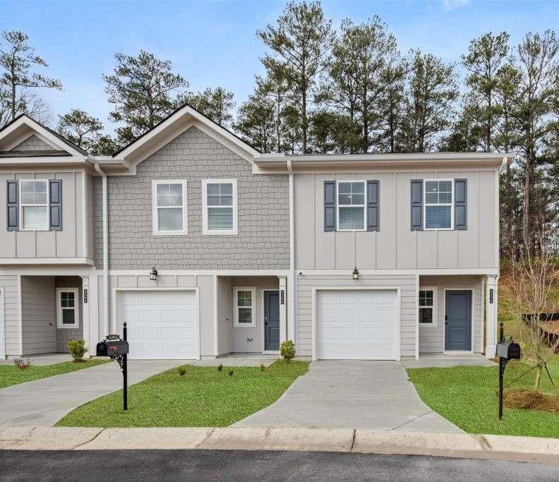 Astin-Quick Move- In !Discover Notting Hill Townhomes in Atlanta's sought-after 30331 Ben Hill area-offering stylish, affordable living just minutes from Hartsfield-Jackson Airport, shopping, dining, and more. This quiet, established community combines comfort, convenience, and great pricing, making it ideal for first-time buyers or smart investors. This End Unit is the current model home, these pictures are of our beautifully decorated model please call to visit and for current incentives. Office hours Sunday- Monday 1pm- 6pm. Tuesday- Saturday 11am- 6pm.
