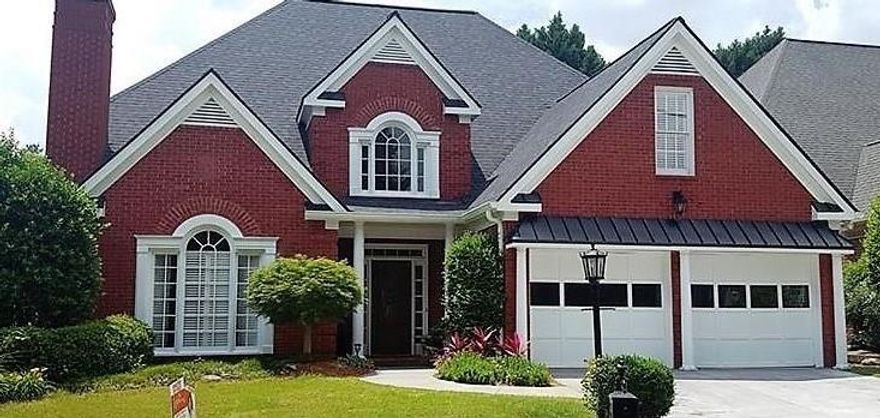Elegant 4 Sided BRICK Home offering main level living for parents with master on the main. Additionally, there is a second master suite plus kids' bedrooms/baths upstairs. Updated Kitchen with new Stainless Steel Appliances , Granite Countertops.Fresh off white paint and hardwood floors throughout the main level, well maintained home with easy care landscaping, 2 master suites. Main level Master comes with renovated spa bathroom and the suite opens to back patio & private garden in fenced-in backyard. Updated lights, ceiling fans. Second master is upstairs with walk-in storage. Enjoy morning coffee in the Sunroom off the kitchen. Plantation Shutters throughout while home offers brilliant natural light exposure.Home underwent a $60,000 remodel a few years back. Also boasts new architectural shingle roof, gutters, downspouts, new gazebo. AWARD WINNING schools: Sope Creek Elem, Dickerson Middle, Walton High. Prime location for commuters, shopping and entertainment.