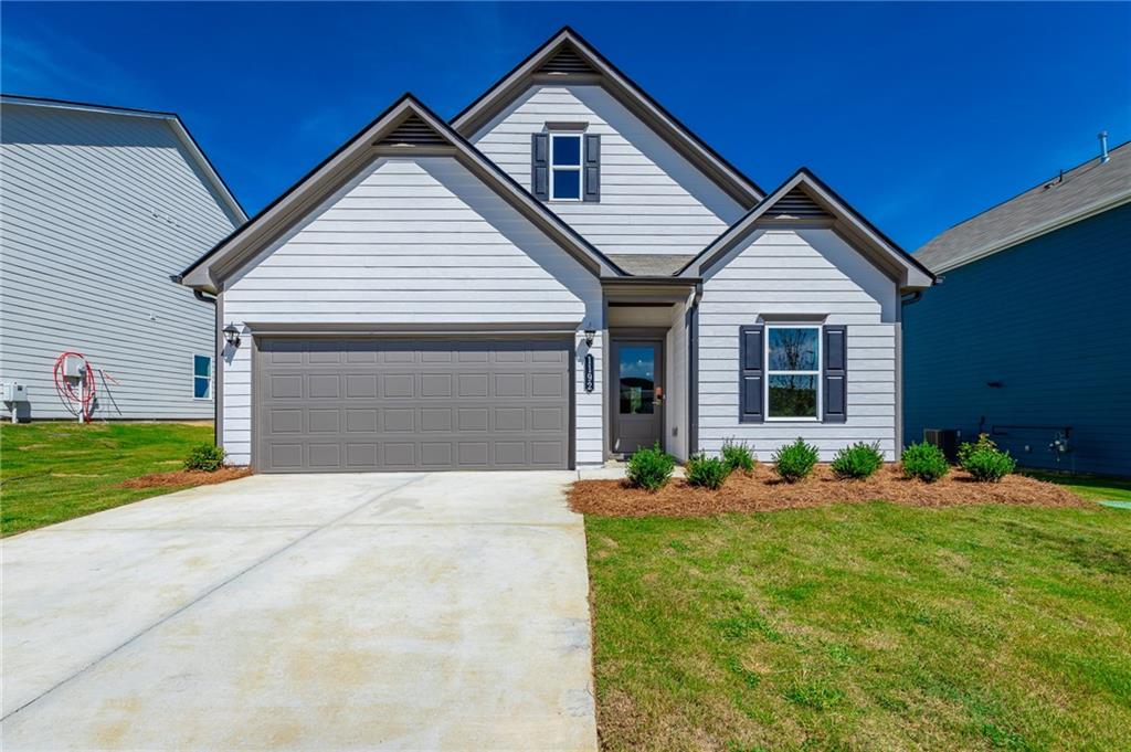 Move in Ready! Located in the brand new community Capstone Estates in Apison. The Caldwell offers the perfect layout for those seeking a first-floor primary suite. The heart of the home is the centrally located family room, seamlessly connected to the kitchen and a covered rear porch. Enjoy the convenience of single-level living with everything just steps away, while a flexible second floor adds additional space with three bedrooms and a full bath. Home features include: -A spacious primary suite with a large tiled shower and bench -Additional windows in the primary bath water closet, top of the stairs and dining room for enhanced natural light. -Double bowl sinks in both the primary and secondary baths. -Kitchen with Quartz counters and 42'' upper cabinets -Luxury Vinyl Plank floors on main level -Cozy fireplace in the family room -Fourth bedroom for versatility .Both stories have 9ft ceiling heights. Furnished Photos representative of plan not of home other photos are of home. Seller incentive with use of preferred lender