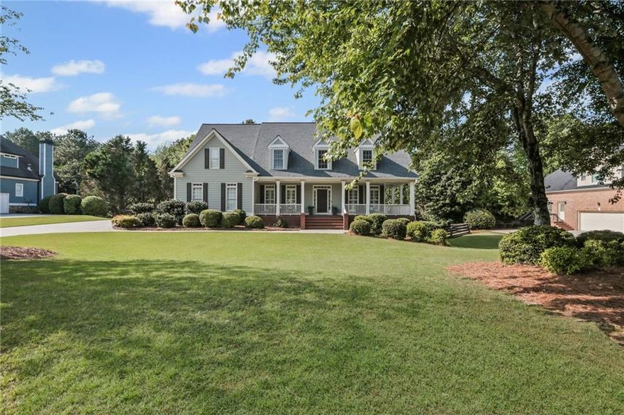 OFFERING 5.5% FIXED RATE FOR 30 YEARS and THE BEST VALUE IN MILTON!!!!  All bedrooms have private en suite baths, so no more fights between the kids in the mornings, and the terrace level is finished so they can take over the basement while you maintain your sanity in the family room with its fabulous floor to ceiling windows and incredibly tranquil view. WELCOME TO YOUR DREAM HOME; this meticulously maintained Cape Cod is situated on a gorgeous 1 acre totally usable & fenced lot. You will love the natural light that flows into the main floor, the new flooring throughout the first two floors and neutral paint palate throughout. The main level features a perfect sized home office with adjoining wet bar, a spacious dining room and an open concept living area between the family, kitchen and breakfast areas. You will love the primary suite oasis, complete with fireplace, builtin cabinets, sitting area (for a 2nd home office or nursery), and spa bath with huge walk-in closet. The terrace level could make a perfect in-law suite and there is plenty of parking for everyone with the 3 CAR GARAGE and OVERSIZED FLAT DRIVEWAY. No more shuffling cars between all the drivers in the house; there is plenty of parking for everyone. The backyard is a great spot for your dream pool and provides immediate access for the kids (human or 4 legged kind) to play and explore safely within the fenced area. Imagine the endless hours of fun and outdoor enjoyment; you are absolutely going to love it in Taylor Glen---WELCOME HOME!