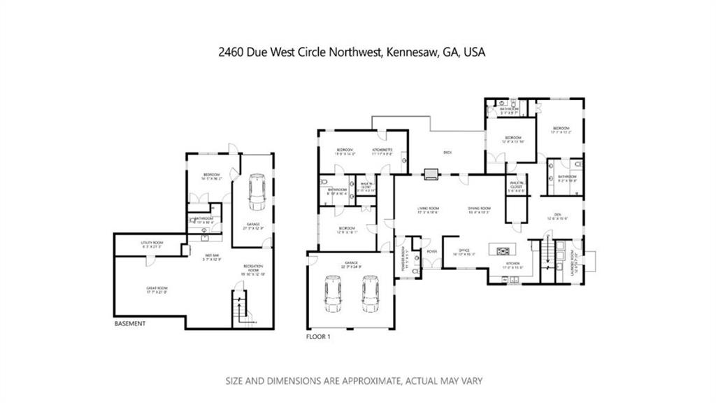 2460 Due West Circle, Kennesaw, Georgia image 2