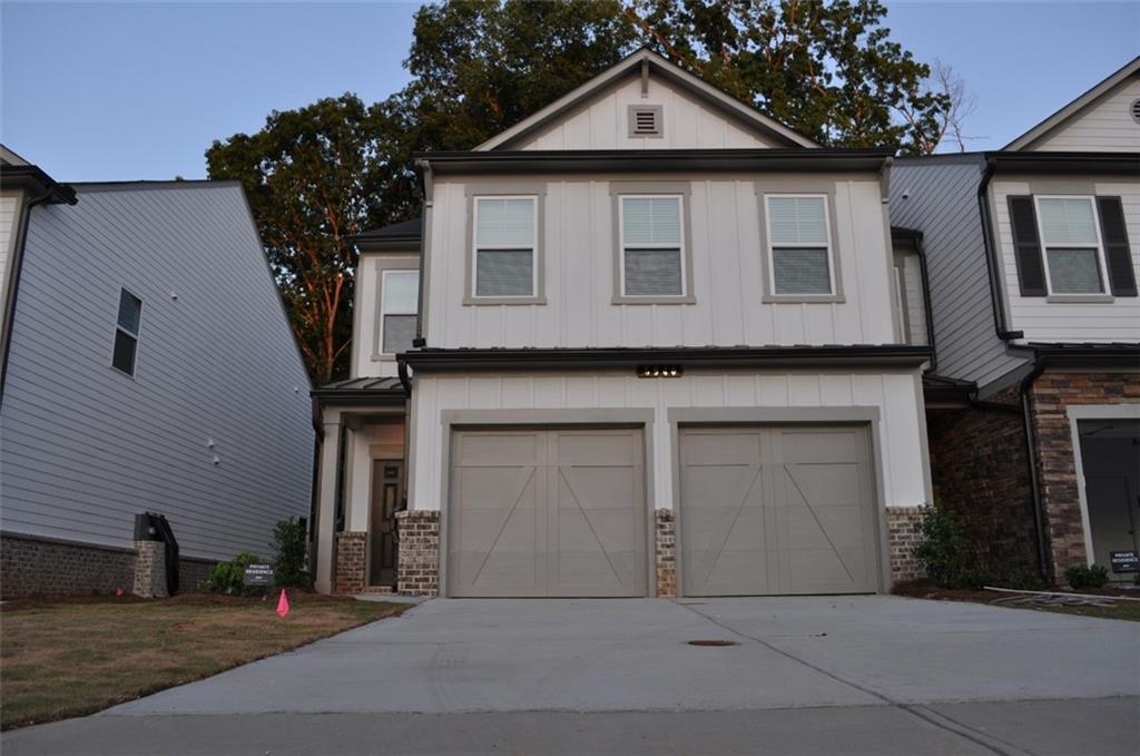 Enjoy living in this corner unit townhome located in the gorgeous Brookview subdivision in sought after Cumming area. This two story, 3-bedroom, 2.5 bathroom end unit features open floorplan, large living & dining area with a gas fireplace and because of being a corner unit lots of natural light comes through windows. Open concept kitchen features gorgeous white cabinets, granite countertops, island & stainless steel appliances, washer and dryer included. Second floor features a large open loft area at the top of the stairs, large owners suite, large secondary bedrooms facing the rear of the home, laundry room and a hall bathroom. Master bath features double vanity, large shower and a walk-in closet. Neighborhood features a swimming pool, cabana, community playground and tennis courts. Refrigerator also included.